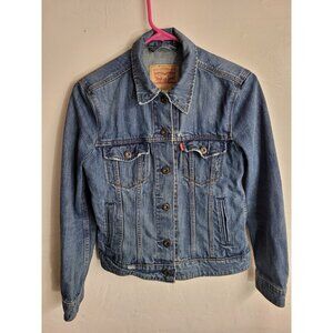 Levi’s Classic Blue Denim Jacket Sz. S Button Up Trucker Natural Wear